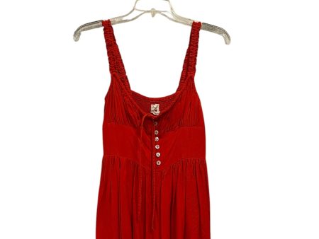 Romper By Urban Outfitters In Red, Size: S For Cheap