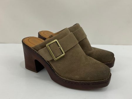 Shoes Heels Block By Born In Brown, Size: 10 Cheap