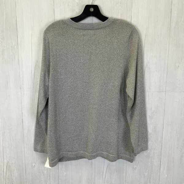 Cardigan By Avenue In Grey, Size: Xl Online Sale