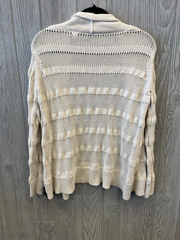 Cardigan By Axcess In Beige, Size: M on Sale