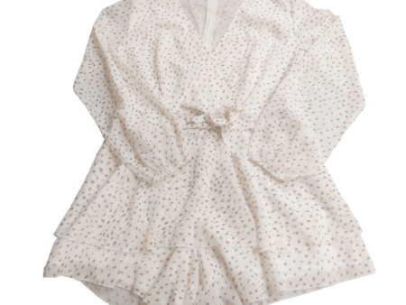 Romper By Cme In Cream, Size: Xl For Sale