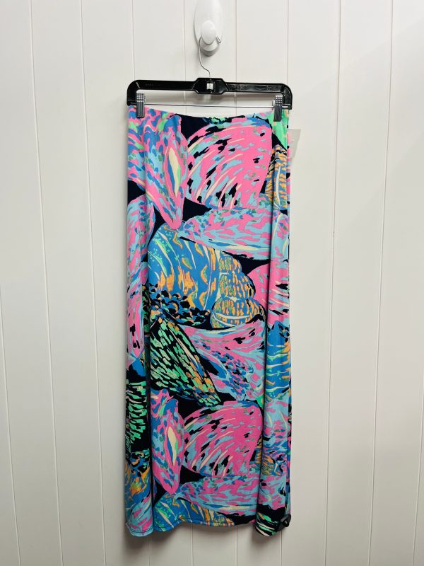 Skirt Maxi By Cece In Blue & Pink, Size: S For Sale