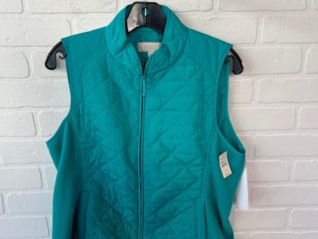 Vest Puffer & Quilted By Talbots In Green, Size: Mp Discount