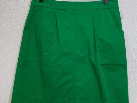 Skirt Mini & Short By Boden In Green, Size: 8 Cheap