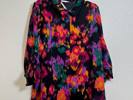 Blouse 3 4 Sleeve By First Love In Print, Size: 1x Discount