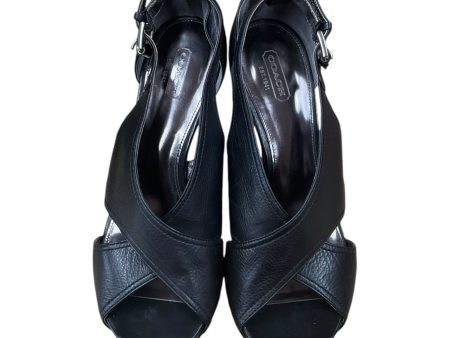 Shoes Designer By Coach In Black, Size: 9 For Cheap