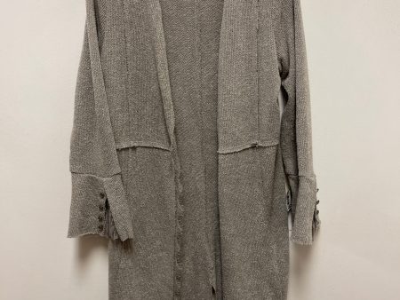 Cardigan By Clothes Mentor In Grey, Size: M Hot on Sale