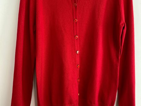 Cardigan By Clothes Mentor In Red, Size: M Online