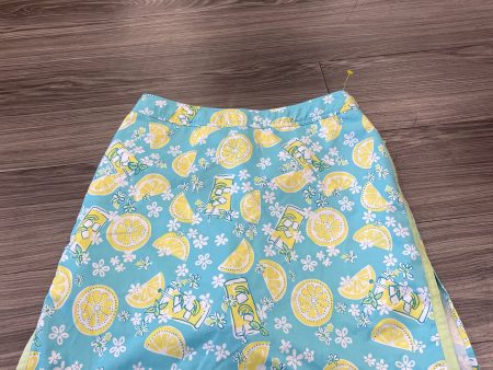 Skirt Designer By Lilly Pulitzer In Teal, Size: 8 For Cheap