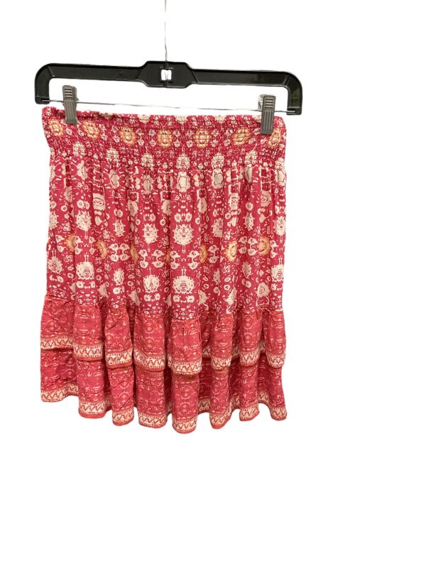 Skirt Mini & Short By Cynthia Rowley In Pink & Red, Size: S Online now