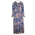 Dress Casual Maxi By Anthropologie In Pink & Purple, Size: Xs Fashion