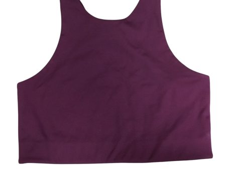 Athletic Bra By Cmc In Purple, Size: L on Sale