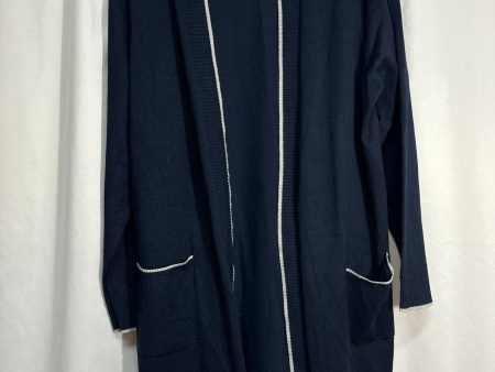 Cardigan By 89th And Madison In Blue, Size: 1x Online Sale