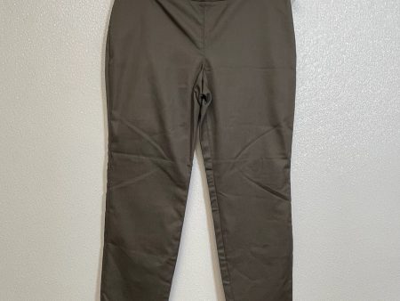 Pants Ankle By New York And Co In Olive, Size: 10 Cheap