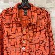 Blouse Long Sleeve By Ali Miles In Orange, Size: L Supply