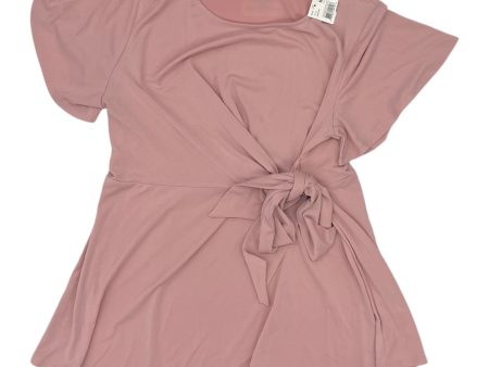 Mat Top Ss By Motherhood In Pink, Size:M For Cheap