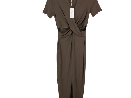 Dress Casual Maxi By Clothes Mentor In Brown, Size: S Supply