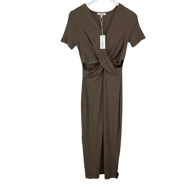 Dress Casual Maxi By Clothes Mentor In Brown, Size: S Supply