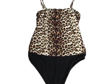 Bodysuit By Le Lis In Animal Print, Size: S Discount