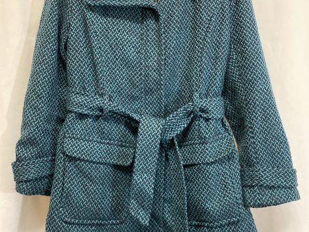 Coat Peacoat By Attention In Blue, Size: L Online Hot Sale