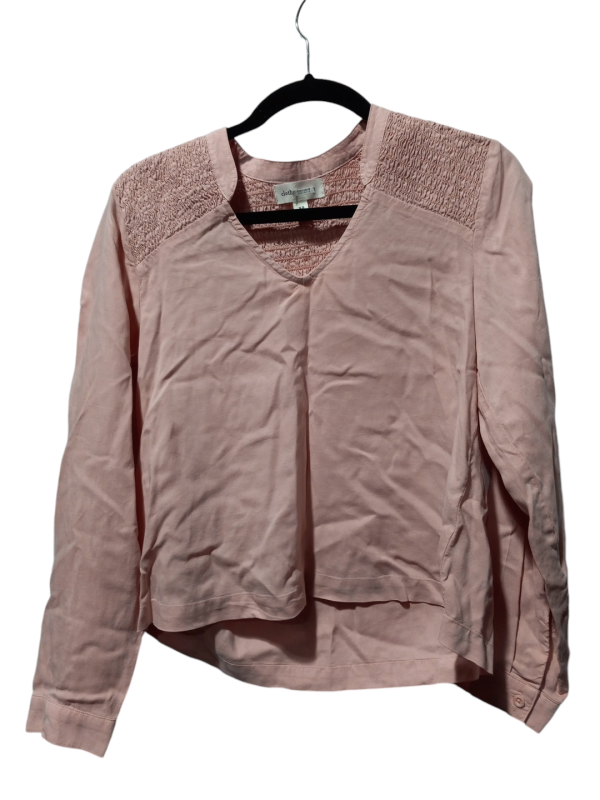 Blouse Long Sleeve By Cloth & Stone In Pink, Size: Xs Supply