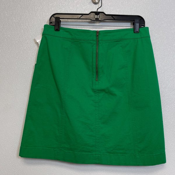 Skirt Mini & Short By Boden In Green, Size: 8 Cheap