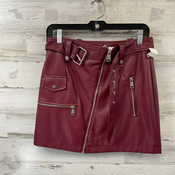 Skirt Mini & Short By Avec Les Filles In Red, Size: S Cheap