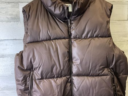 Vest Puffer & Quilted By Old Navy In Brown, Size: Xxl For Cheap