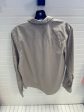 Blouse Long Sleeve By Calvin Klein In Tan, Size: L on Sale