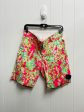 Shorts By Lilly Pulitzer In Green & Pink, Size: 10 Hot on Sale