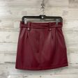 Skirt Mini & Short By Avec Les Filles In Red, Size: S Cheap