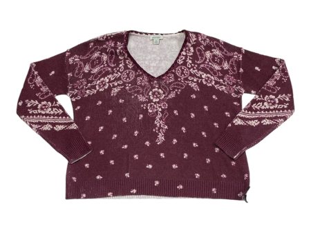 Sweater By Sundance In Floral Print, Size: Xs For Discount