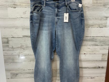 Jeans Boyfriend By Judy Blue In Blue Denim, Size: 22womens Sale