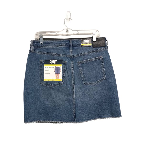 Skirt Mini & Short By Dkny In Blue Denim, Size:8 Sale