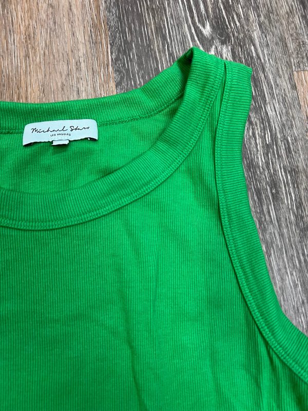 Tank Top By Michael Stars In Green, Size: L Online Hot Sale