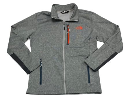 Athletic Jacket By The North Face In Grey, Size: M Fashion