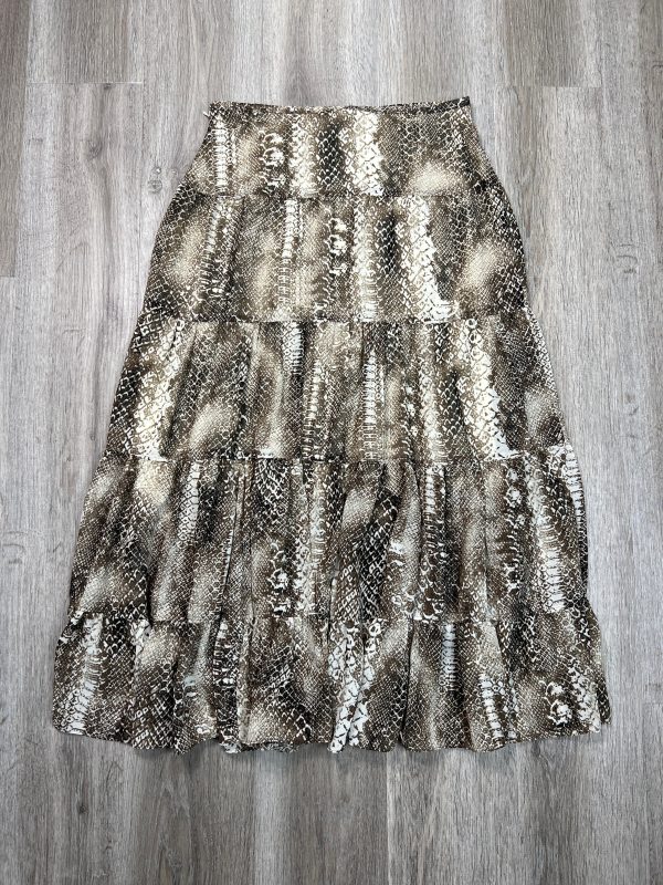 Skirt Maxi By Chaus In Snakeskin Print, Size: S Hot on Sale