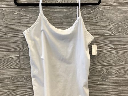 Tank Top By Bobbie Brooks In White, Size: M Online now