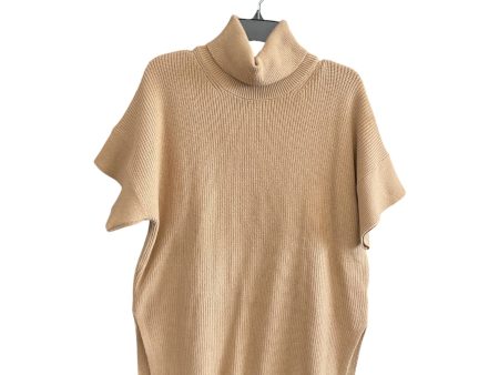 Sweater Short Sleeve By Banana Republic In Brown, Size: L Online Sale