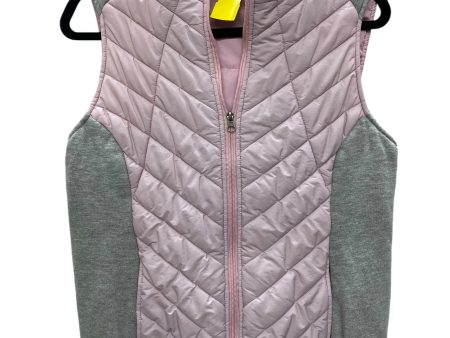 Vest Puffer & Quilted By Signature Collection In Pink, Size: M on Sale