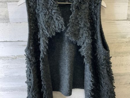 Vest Sweater By Mossimo In Black, Size: L Online