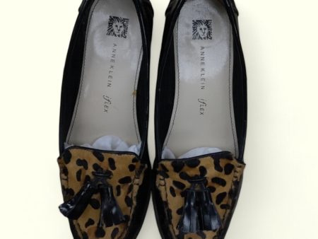 Shoes Heels Block By Anne Klein In Animal Print, Size: 6 Supply