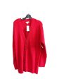 Sweater Cardigan By Charter Club In Red, Size: Xxl Supply