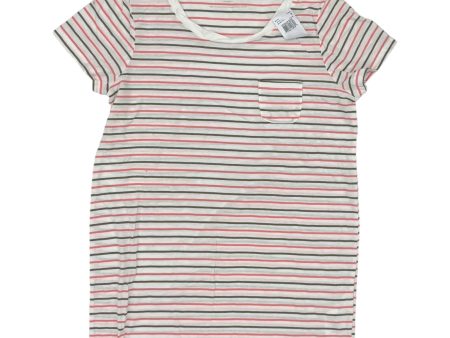 Mat Top Ss By Motherhood In Striped Pattern, Size:S Online Hot Sale