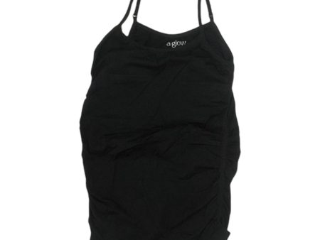 Mat Tank Top By A Glow In Black, Size:M Sale