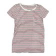 Mat Top Ss By Motherhood In Striped Pattern, Size:S For Cheap