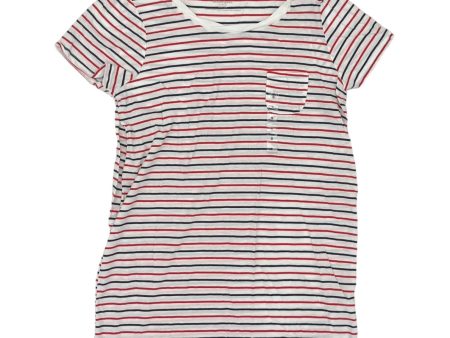 Mat Top Ss By Motherhood In Striped Pattern, Size:S For Cheap