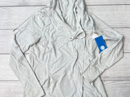 Athletic Jacket By Lululemon In Grey, Size: 6 Sale