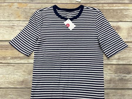 Top Short Sleeve Basic By Aerie In Striped Pattern, Size: S Online