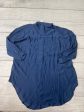 New! Blouse Long Sleeve By Aimage In Navy, Size: Xl Online Hot Sale